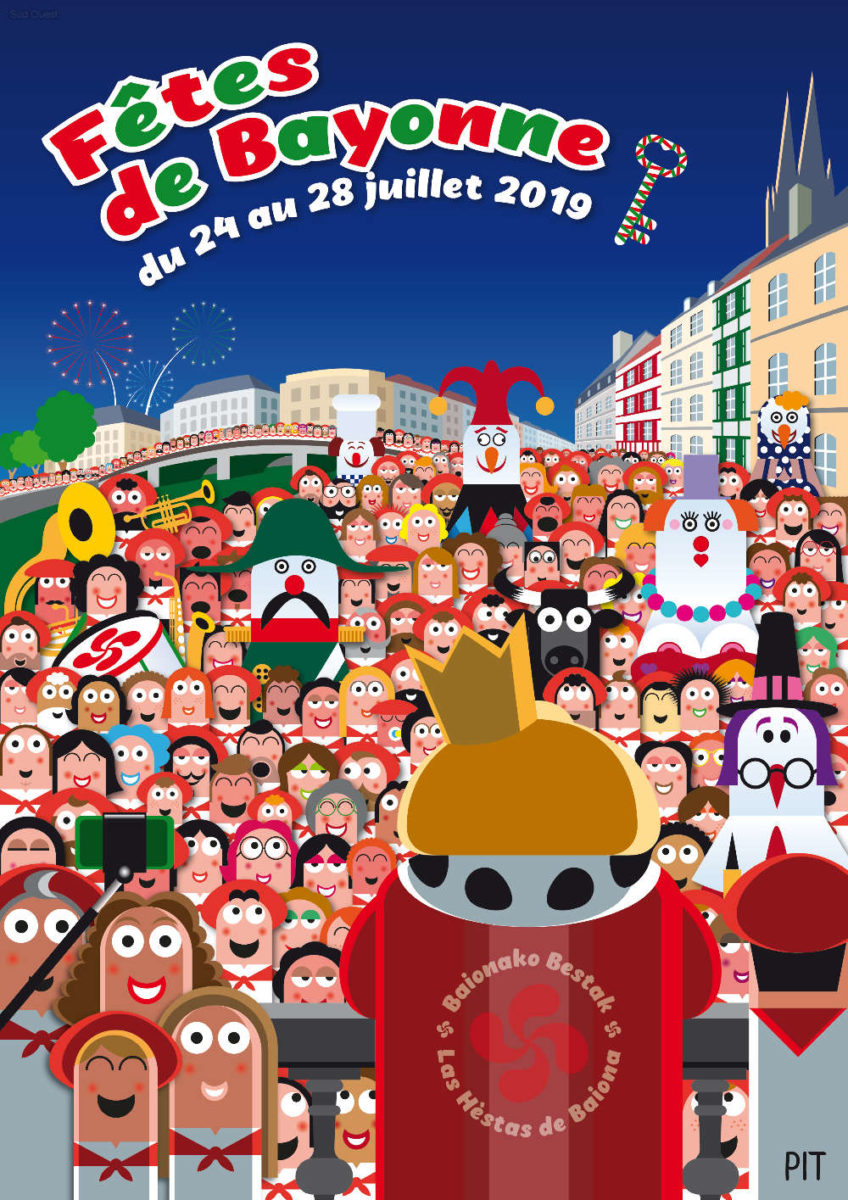 fête de bayonne affiche