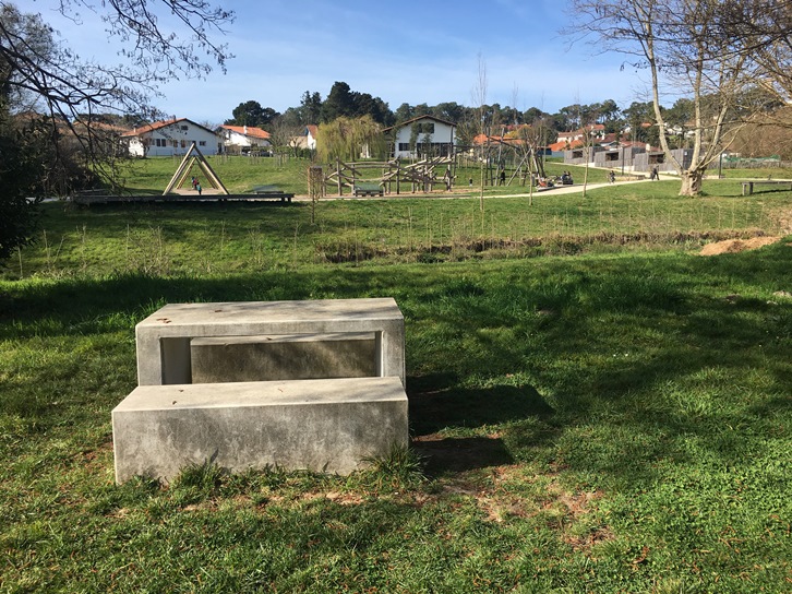 parc du maharin sur anglet