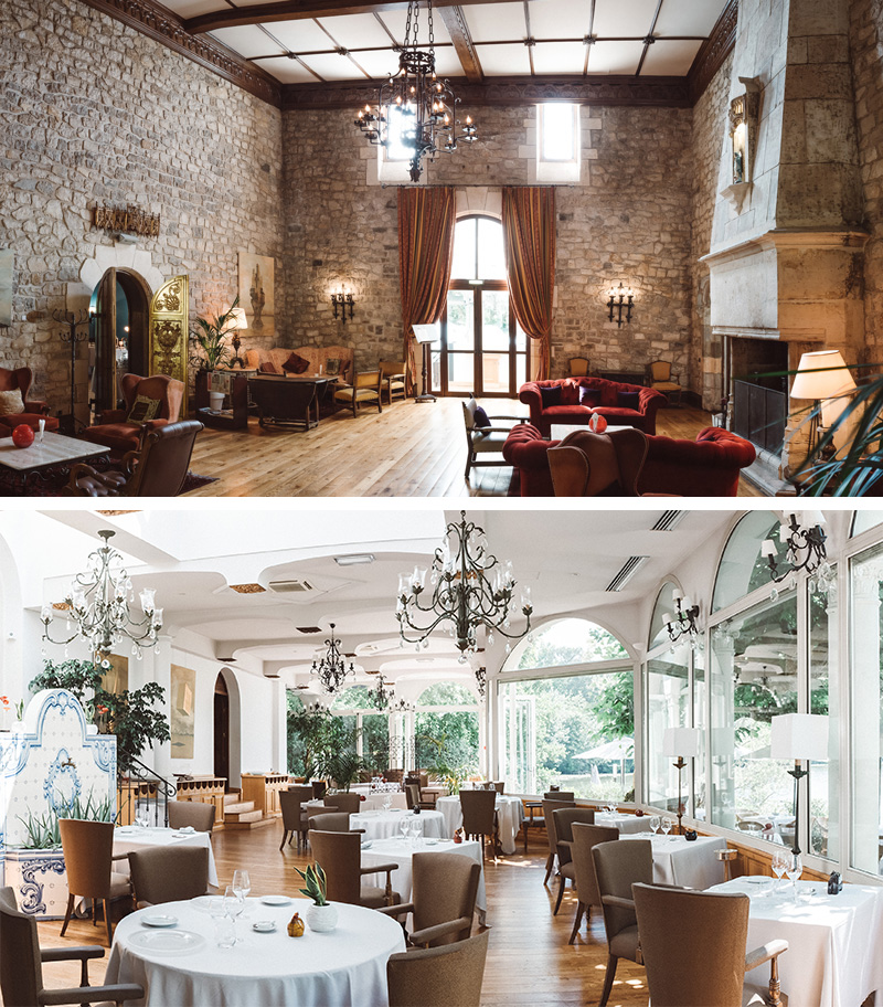 restaurant-salon-château de Brindos