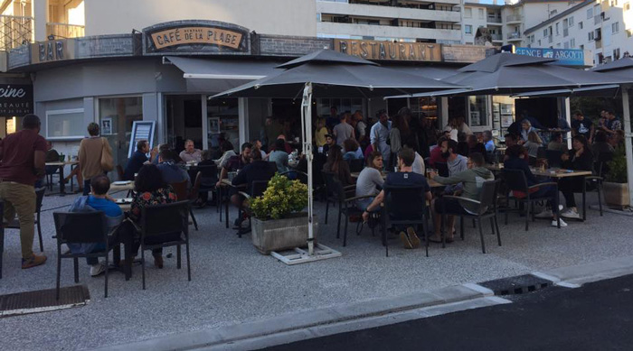 café de la Plage-Hendaye-terrasse