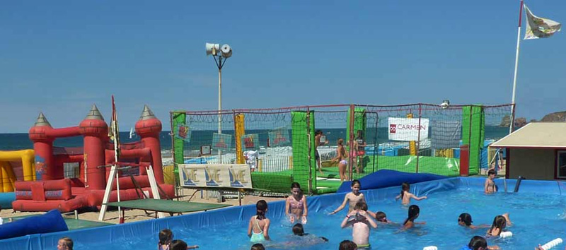 club de plage Neptune-Hendaye-piscine