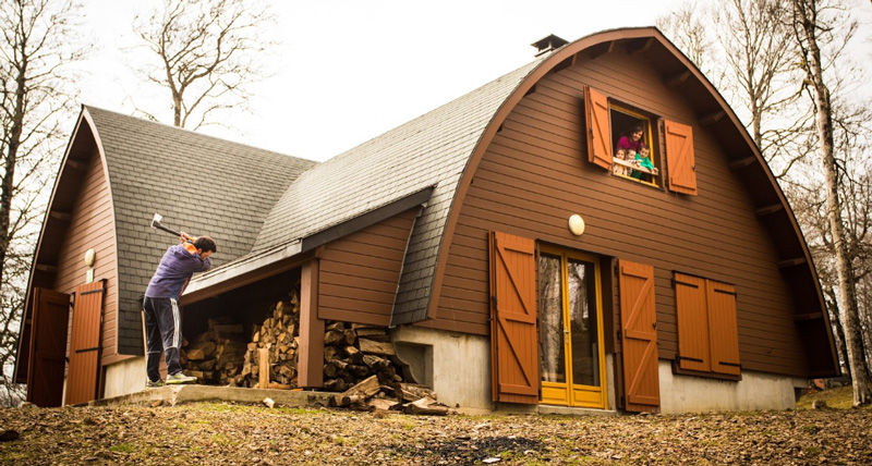 Chalets iraty en bois-Larrau