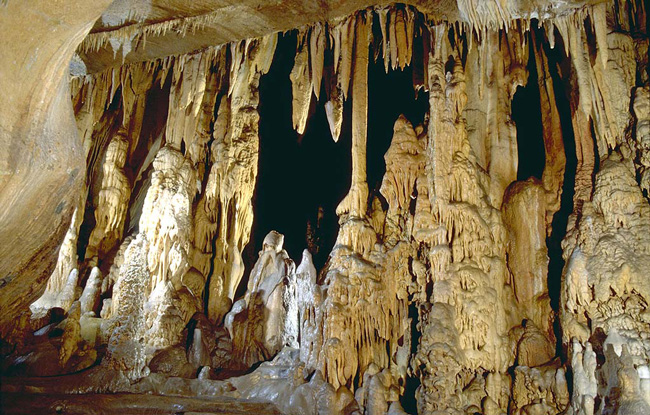 Grottes Isturitz Oxocelhaya-concrétions