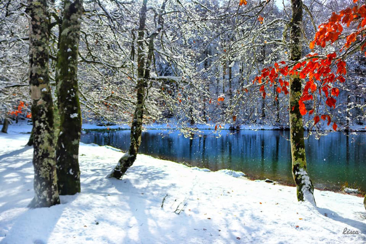 Iraty-Maria Nétra-lac enneigé-quefaireaupaysbasque