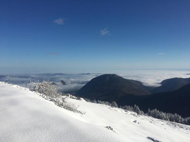 Espace nordique d'Issarbe-vue panoramique