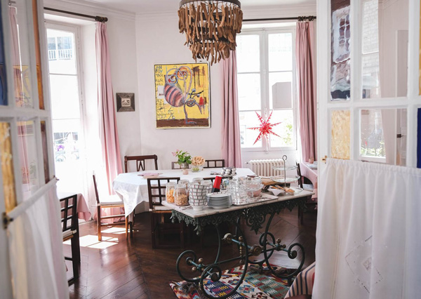 Maison Garnier-petit dejeuner buffet-biarritz