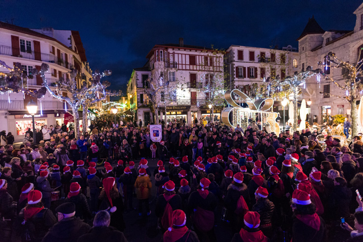 Saint Jean de Luz-Noël 2019-Place Louis XIV