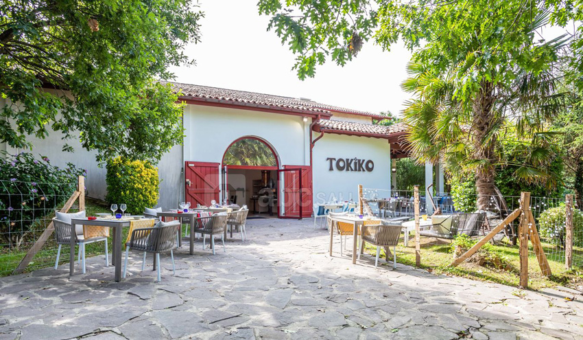 Tokiko restaurant-terrasse et jardin-St Jean de Luz