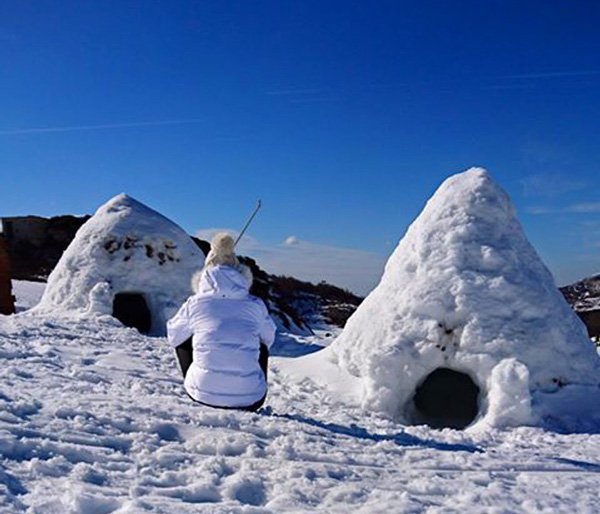 Aventure nordique-nuit en igloo-Gourette