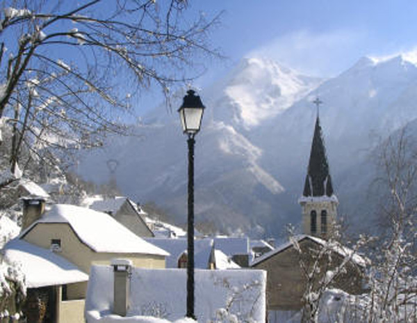 Gourette-Village de Aas sous la neige-64