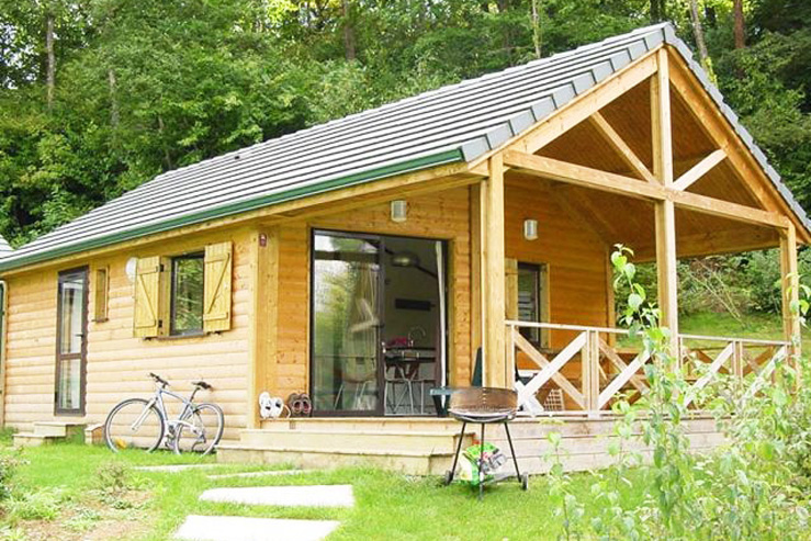 Chalet en bois- camping Barétous Pyrénées-Aramits