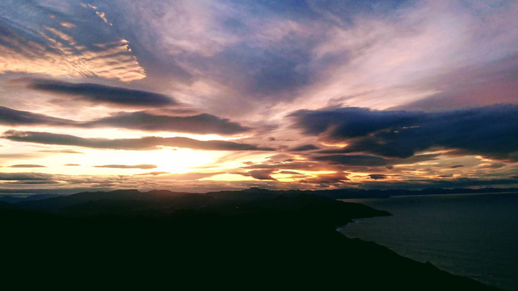 Jaïzkibel-coucher de soleil-photo Gérald Berry