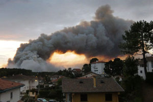 incendie anglet chiberta foret