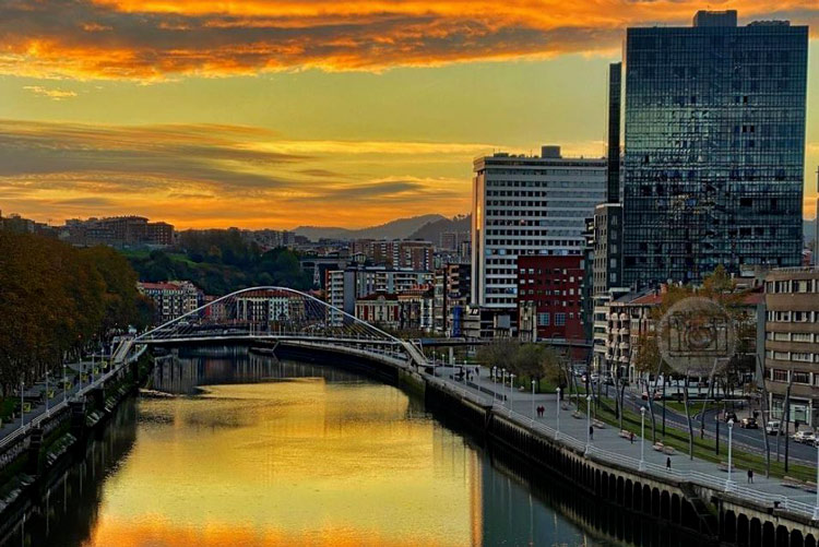 Vue sur Bilbao Pays Basque