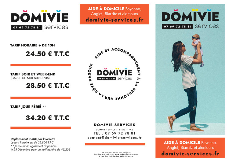 Tarifs Domivie Services