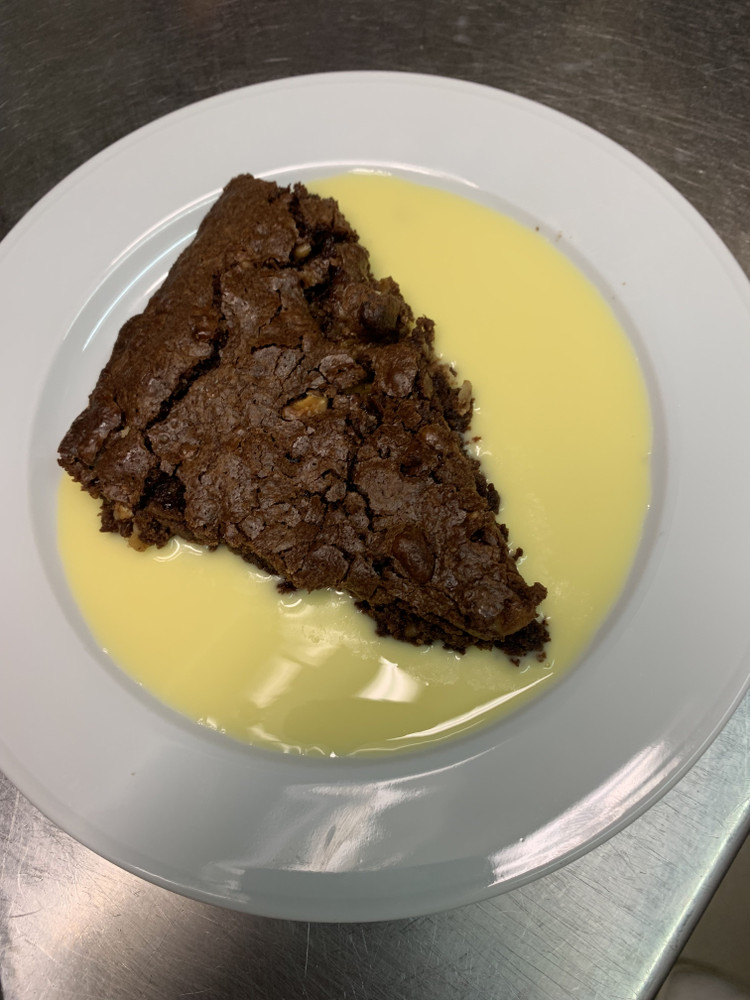 brownie de chez Pizza Giorgio