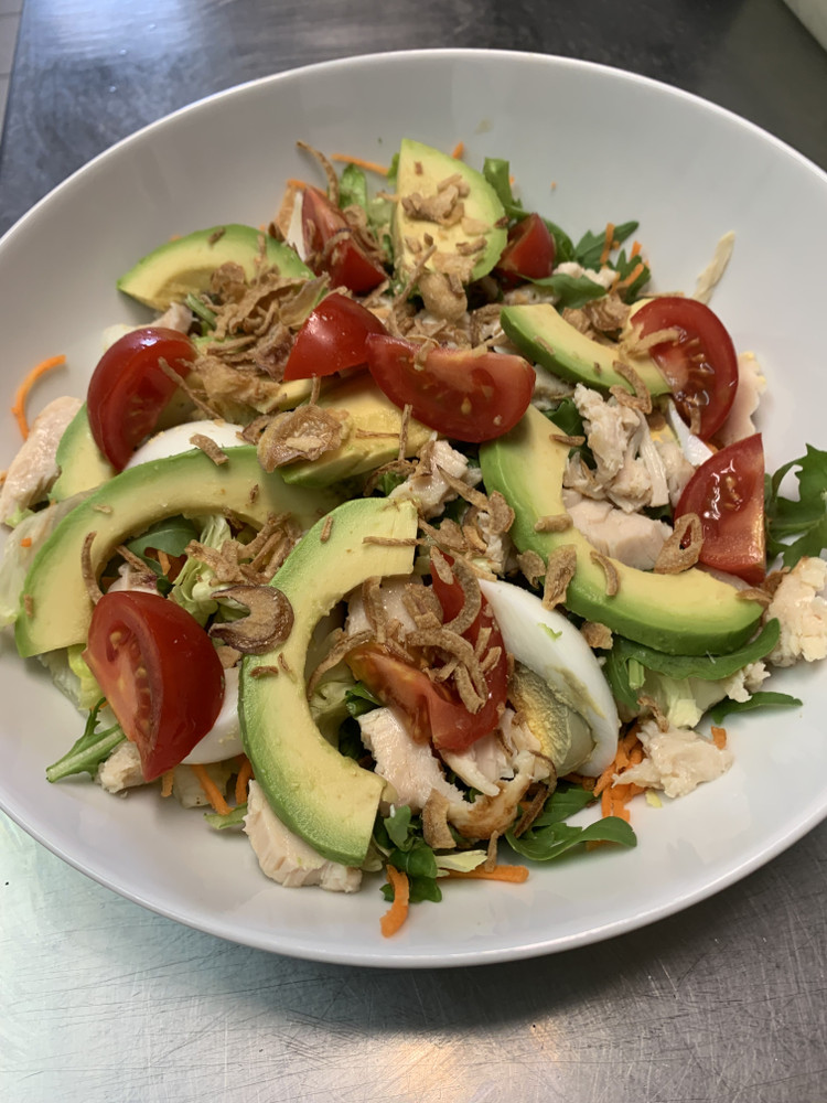 salade avocats de chez Pizza Giorgio