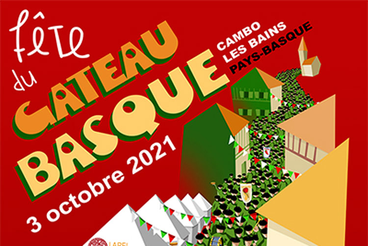 fête du gâteau basque cambo dimanche 3 octobre 2021