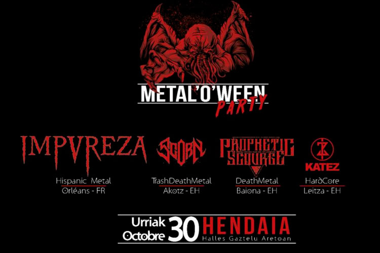 Festival Metal'O'Ween Party à Hendaye