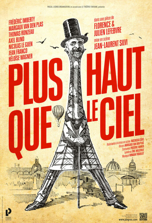 Affiche spectacle plus haut que le ciel biarritz sorties week-end pays basque