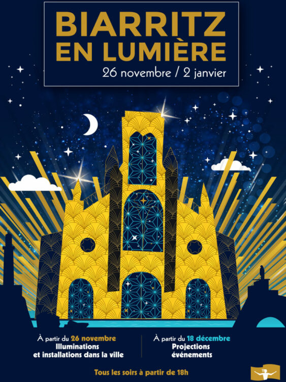 affiche biarritz en lumiere idées sorties week-end 10 decembre pays basque