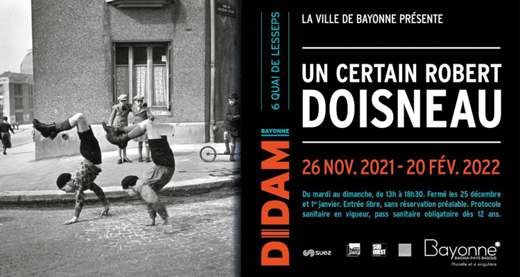 exposition didam bayonne robert doisneau sorties week-end pays basque 15 janvier