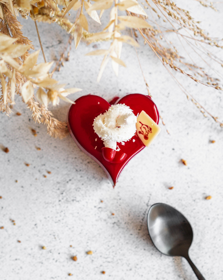 Entremet de la Saint Valentin