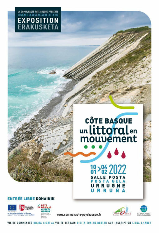 Exposition littoral en mouvement cote basque pays basque sortie week-end 15 janvier