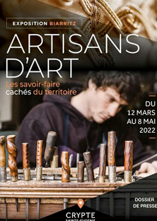 Exposition artisans d'art biaritz idee sortie week-end 12 mars pays basque