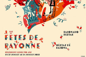 affiche fetes de bayonne 2022 couverture