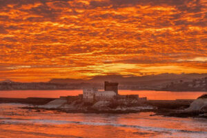 fort socoa sunset week-end 5 mars pays basque