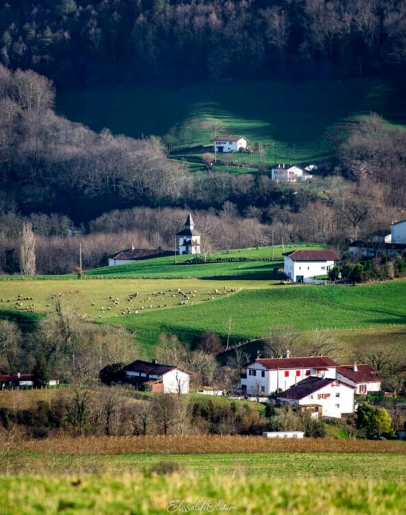 vue d'itxassou