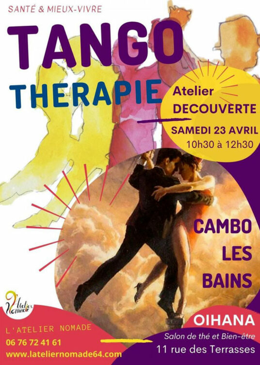 tango therapie pays absque week-end 23 avril