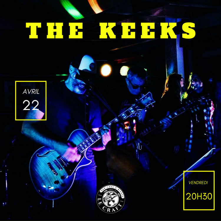 concert the keeks the craft week-end 23 avril pays basque