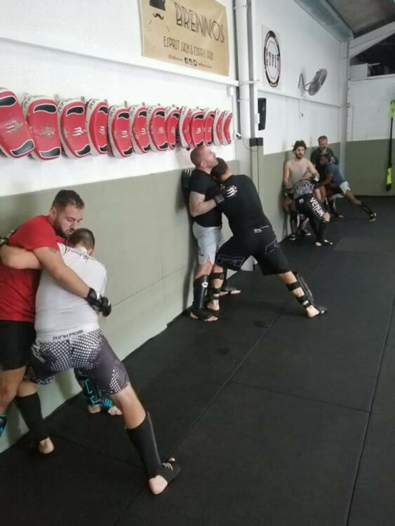 cours de MMA chez Cyfit