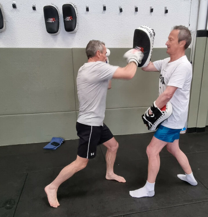 cours de striking chez Cyfit