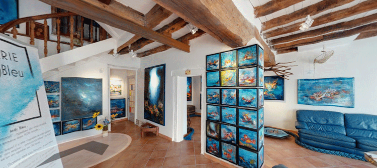 Maison d'hôtes Galerie Andy Bleu-Espelette