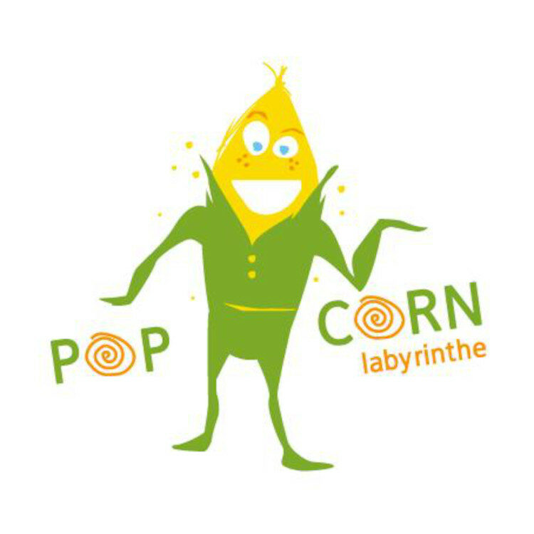 logo de pop corn labyrinthe