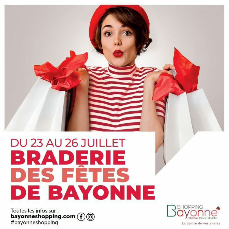 braderie fete bayonne