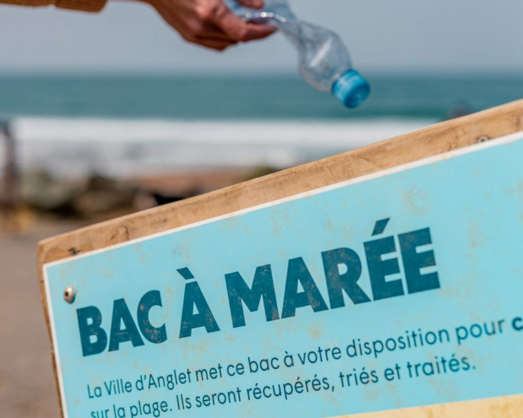 anglet bac a maree surfrieder collecte dechets pays basque week-end 13 aout