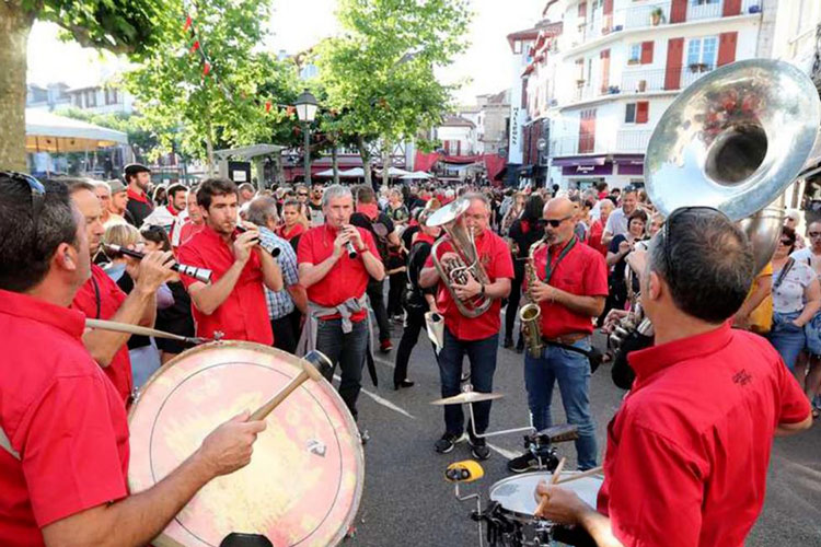 poteo musical saint jean de luz week-end 27 aout pays basque