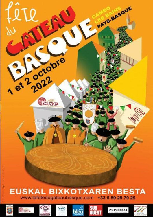 fête gateau basque