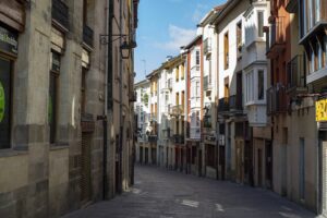 Rue de vitoria-gasteiz au Pays Basque Espagnol