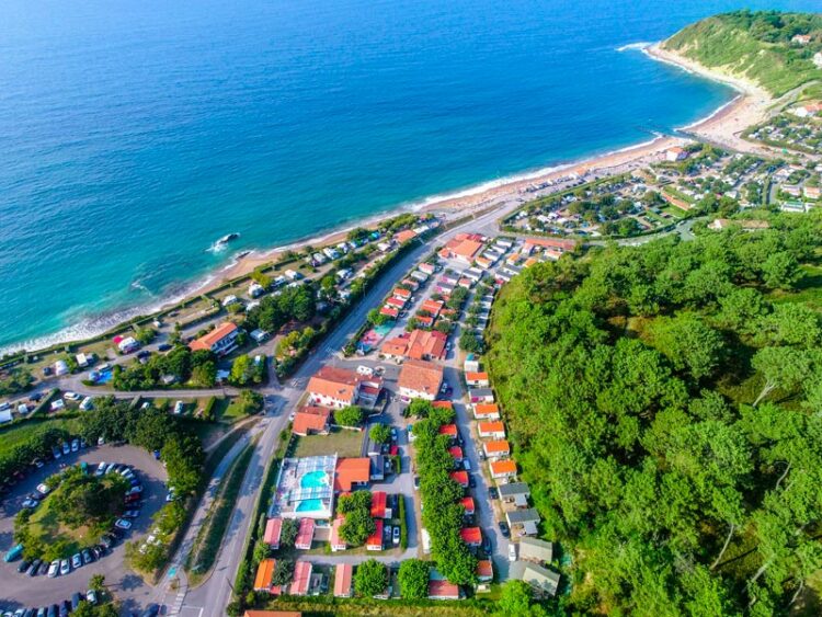 Le camping Erromardie à Saint Jean de Luz