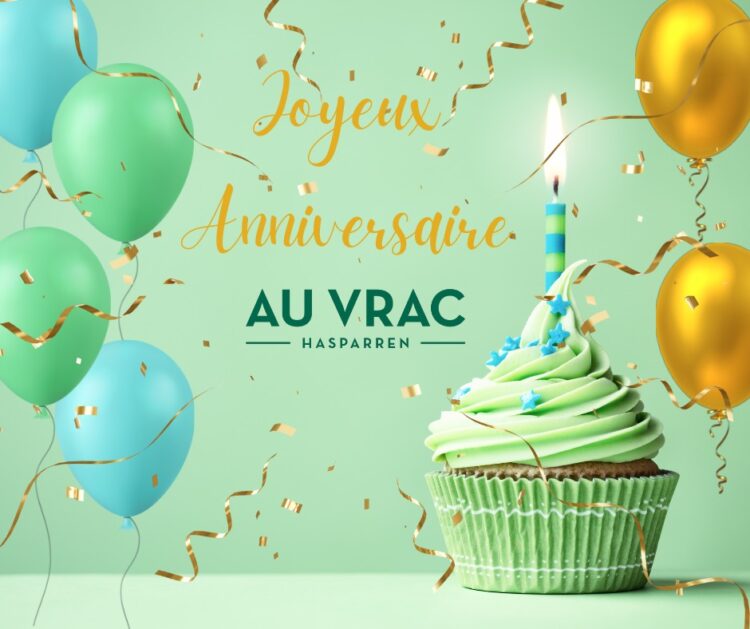 Anniversaire Au Vrac