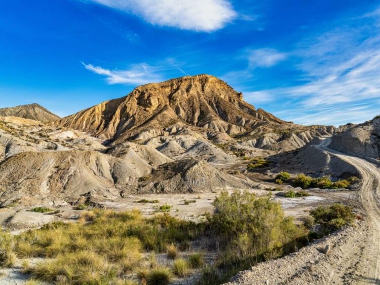 Désert de Tabernas à Almería, Andalousie