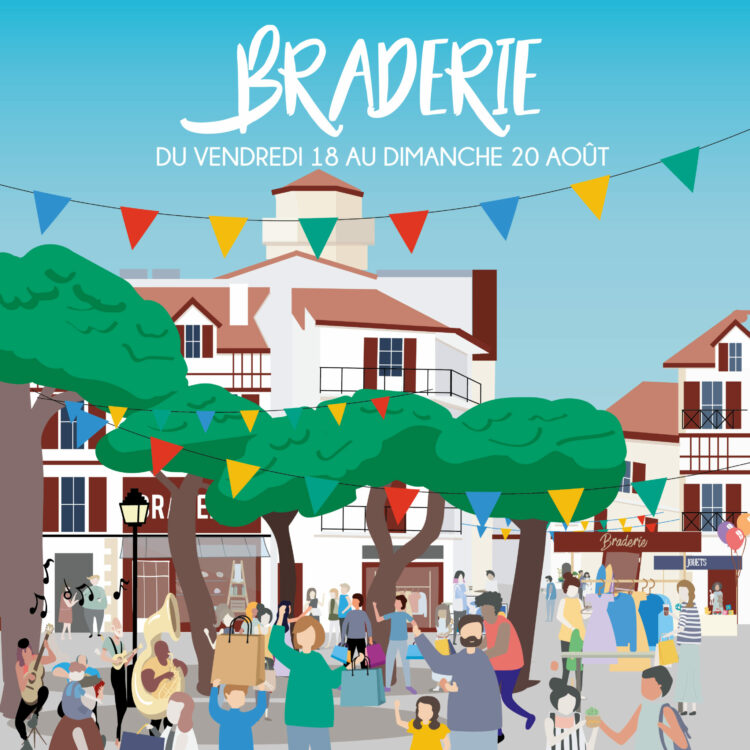 Braderie des commerçants luziens